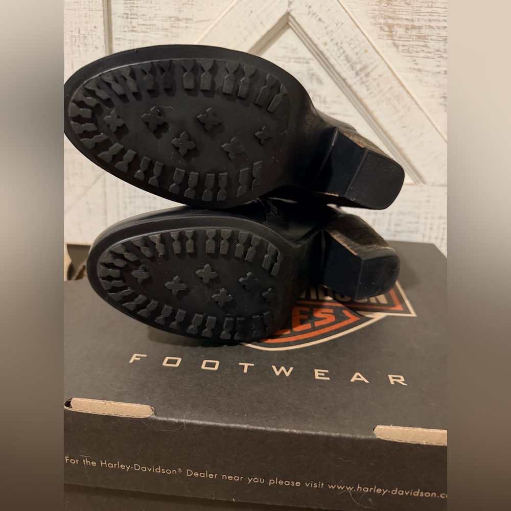Harley-Davidson Women's Wexford Black Booties - Picture 7 of 10